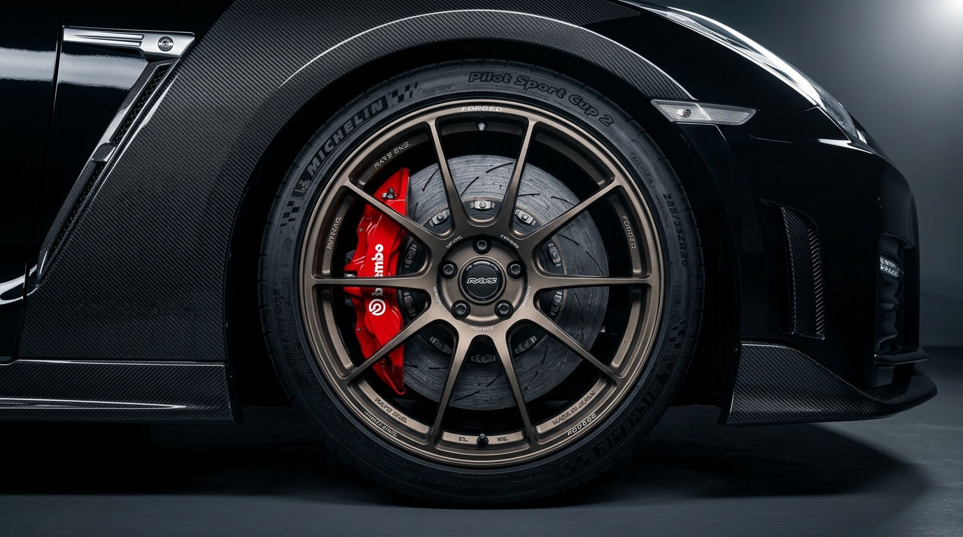 Forged Alloy Wheel and Brembo Performance Brakes